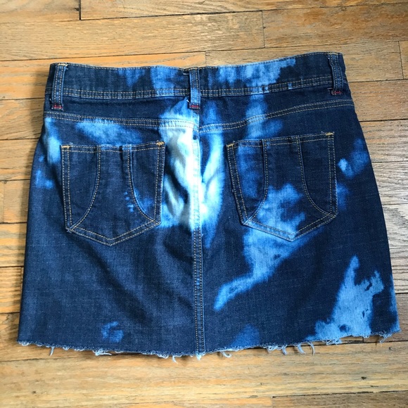 Wrangler Distressed Denim Skirt - Picture 4 of 4